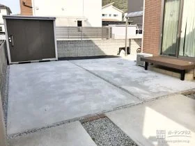 お子様がスポーツを楽しめるようなお庭リフォーム工事