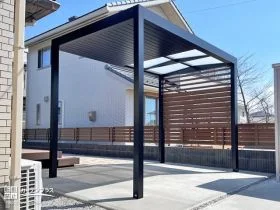 自由な組み合わせを叶えるテラス屋根[施工後]