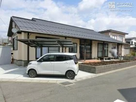 ローメンテナンスで開放感溢れる外構リフォーム工事