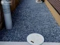 雑草対策万全な犬走り