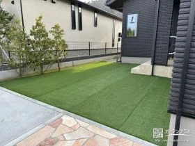 趣味が充実するお庭スペース[施工後]