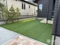 趣味が充実するお庭スペース