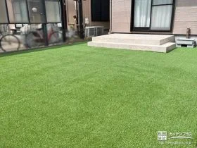 お手入れの手間が少なくお庭での時間が楽しめるリフォーム工事