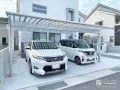 お住まいの雰囲気に調和するすっきりと開放感のあるカーポートの設置工事