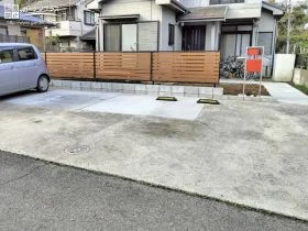 増えたお車も安心して停められる駐車スペースの増設リフォーム工事