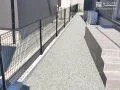 お住まいの防犯性を高めるメッシュフェンスや砂利