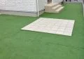ホームパーティが楽しめるタイルテラス付きのお庭リフォーム工事