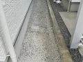防犯対策にもなる砂利