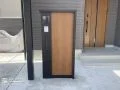 存在感のあるウォールタイプの機能門柱