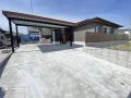 木調×ブラックがお住まいとのトータルコーディネートを叶える新築外構