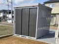 お庭がすっきりと片付く大きな物置