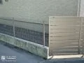 場所によってフェンスのデザインを変えることでコスト面に配慮しています。
