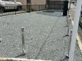 機能性を兼ね備えたお車2台用の駐車スペース工事