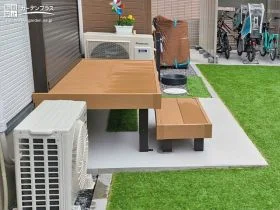 ご家族皆が安心して使えるリウッドデッキ[施工後]