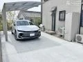 シンプルスタイリッシュな駐車スペース