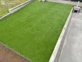 緑豊かな人工芝のお庭
