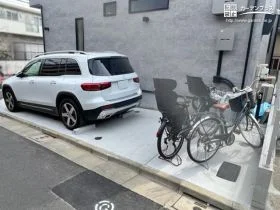 広々と行き来していただける駐車スペース[施工後]