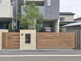 小さなお子様と安心して過ごせるセキュリティ性の高いクローズ外構工事