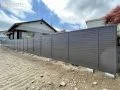 敷地境界を明示しプライバシーを守る目隠しフェンス設置工事