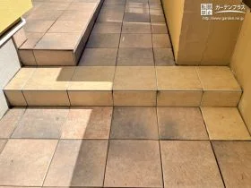 コストを抑えたステップの補修[施工後]
