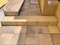 コストを抑えたステップの補修