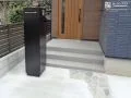 シンプルモダンな門周り