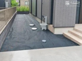 日々のお手入れを軽減する雑草対策[施工後]