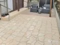 ナチュラルな質感がおしゃれなインターロッキングテラス