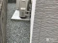 防犯対策にもなる砂利
