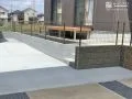 高低差のあるお庭を守る土留めやメッシュフェンス