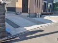 可愛らしいアプローチがポイントになるファサード