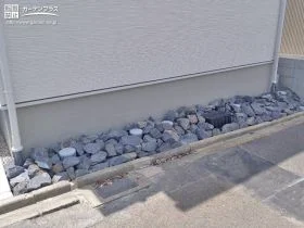 お住まいのアクセントになるロックガーデン[施工後]