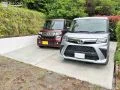 お車2台分+αの広さで多目的に利用できる駐車スペース舗装工事