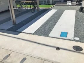 コストパフォーマンスを考えた駐車スペース[施工後]