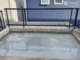 安全に停められるようになった駐車スペース[施工後]