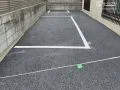 自転車の停めやすさに配慮した区画線付きの駐輪スペース工事