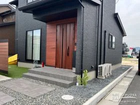 建物裏側まで安心して使用できるようになった外構工事