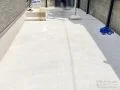 土汚れが気にならない家事が捗るコンクリートテラス