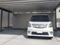 内側のプライベート性を高める目隠しフェンス