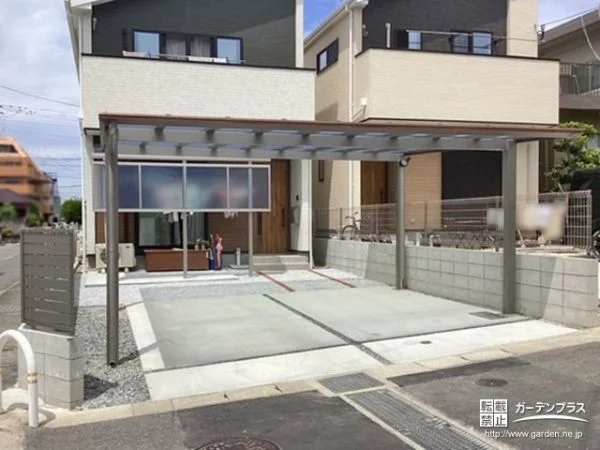 過ごしやすさはもちろんお住まいとの調和を考慮した新築外構