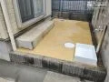管理や行き来がしやすい真砂土舗装したお庭リフォーム工事