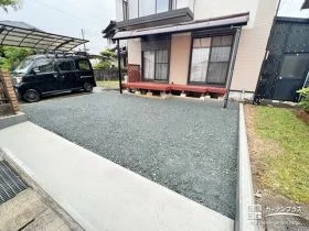 駐車スペースを増設し2つの動線を確保したリフォーム工事