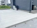 車や自転車が行き来しやすくローメンテナンスな新築外構