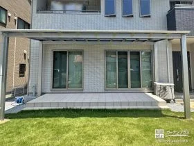 直射日光による熱の上昇を抑える快適なテラス屋根[施工後]
