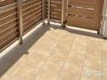 お庭の有効面積を増やすタイルデッキ