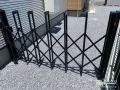 主庭に伸縮門扉を設置