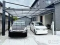 建物に風格も与える印象的なカーポート設置工事
