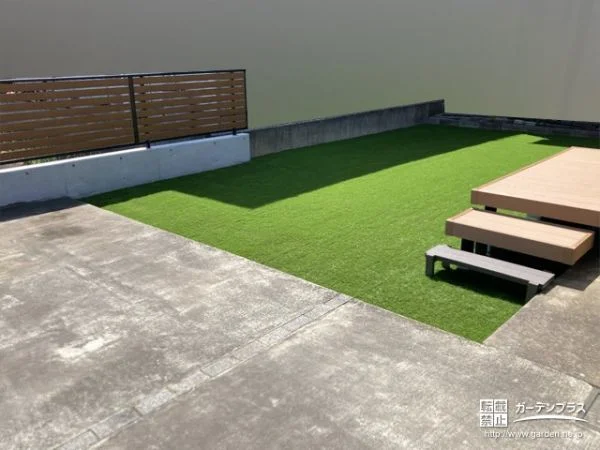 愛犬と楽しく遊べるローメンテナンスなガーデンリフォーム工事
