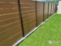 目隠し効果をしっかり感じられるフェンス