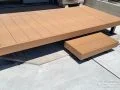 お手入れのしやすさを叶える人工木ウッドデッキ